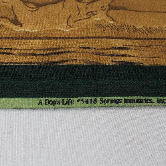 A Dogs Life Pillow Panel by Springs Industries Labradors Hunting Dogs #112 - Picture 3 of 4